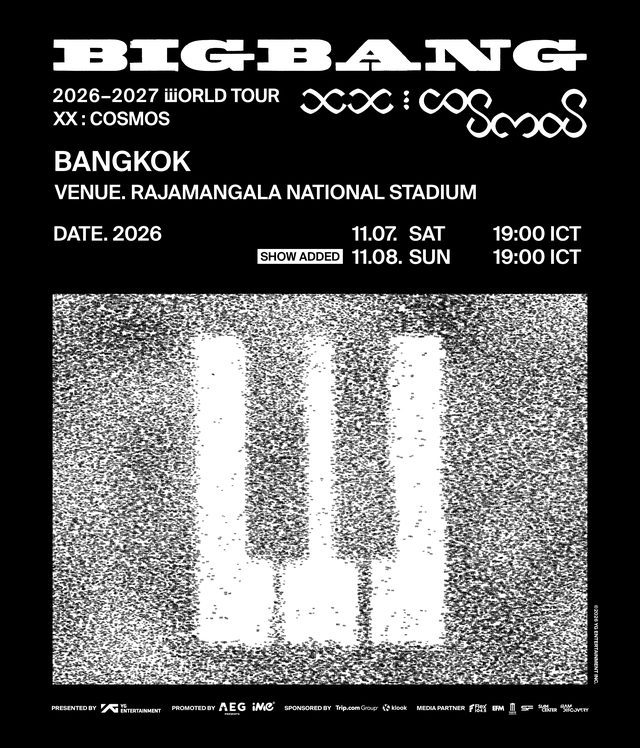 BIGBANG 2026-2027 WORLD TOUR <XX : COSMOS> IN BANGKOK