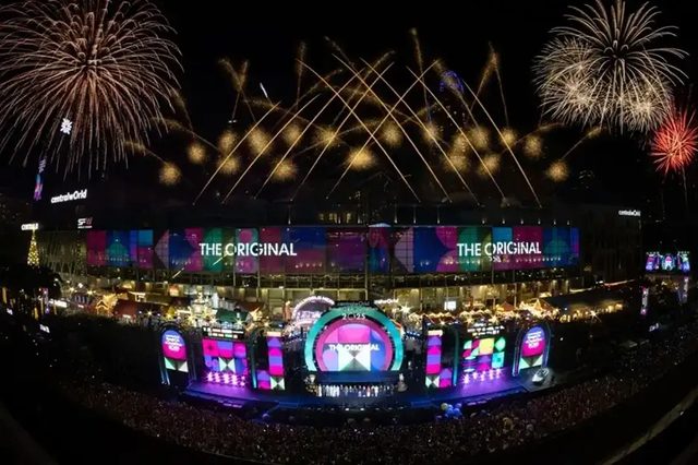 centralwOrld Bangkok Countdown（跨年）