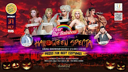 Over the Rainbow – Halloween Special! @ Mimi’s Bangkok