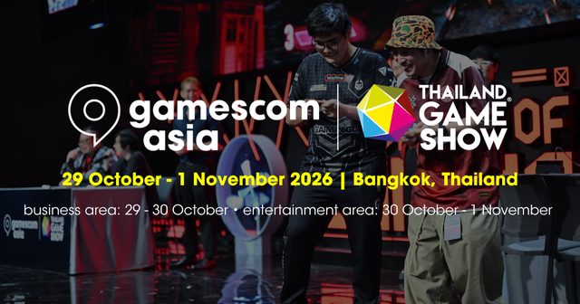 gamescom asia x Thailand Game Show 2026 (with ACE Bangkok)