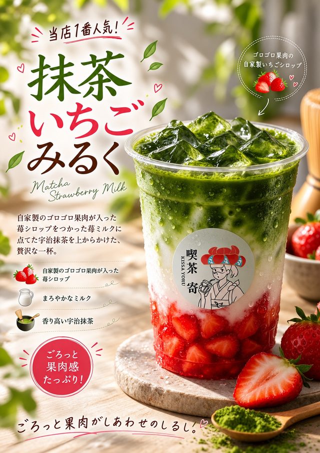 珈琲と日本茶と。喫茶寄（博多マルイ）