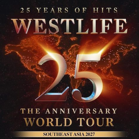 WESTLIFE 25週年紀念世界巡迴演唱會 2027 香港站