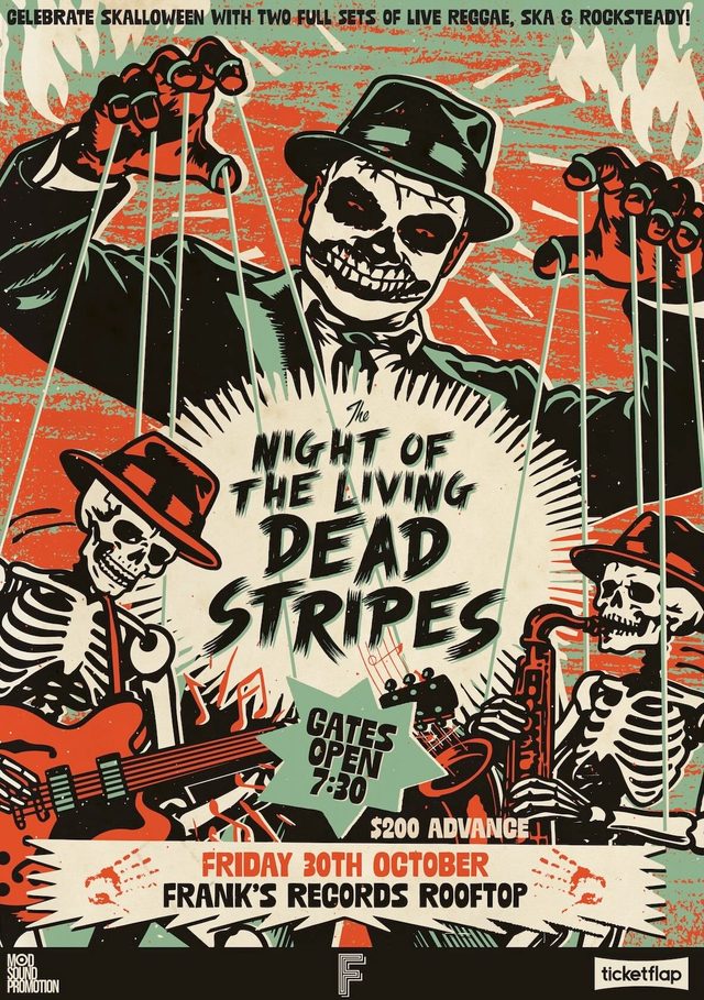 The Dead Stripes《Night of the Living Dead Stripes》萬聖節巡演 香港站