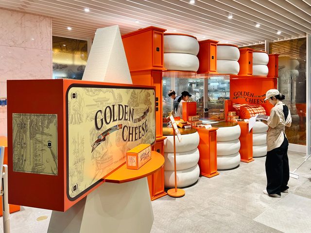 Golden Cheese 香港快閃店 @ AIRSIDE