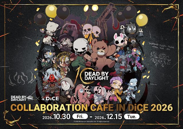 『Dead by Daylight』× DiCE コラボカフェ（なんば道頓堀）