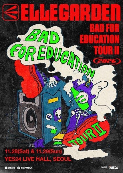 ELLEGARDEN 'Bad For Education Tour II (2026)' 서울