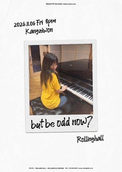강지원(Kangziwon) 단독 콘서트 'but be odd now?'
