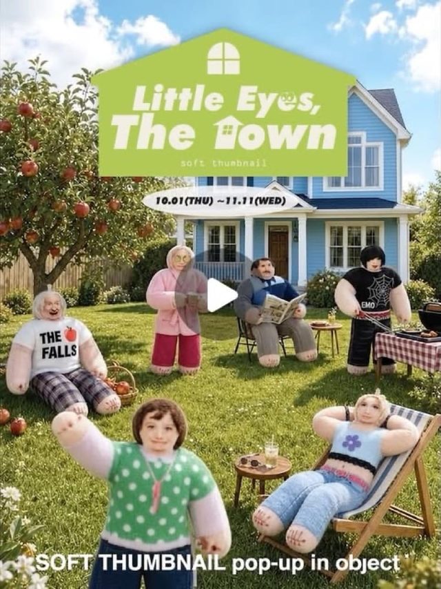 오브젝트 서교점 × 소프트썸네일 'Little Eyes, The Town'