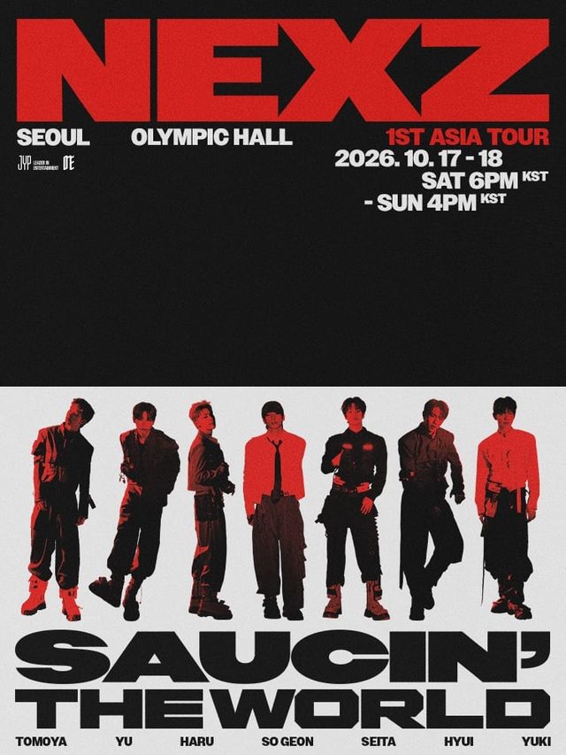 NEXZ 1ST ASIA TOUR 〈SAUCIN' THE WORLD〉