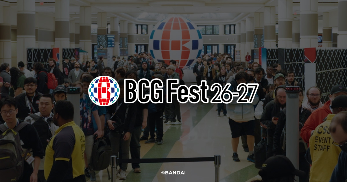 BANDAI CARD GAMES Fest 26-27 in TAIPEI（萬代卡牌嘉年華）