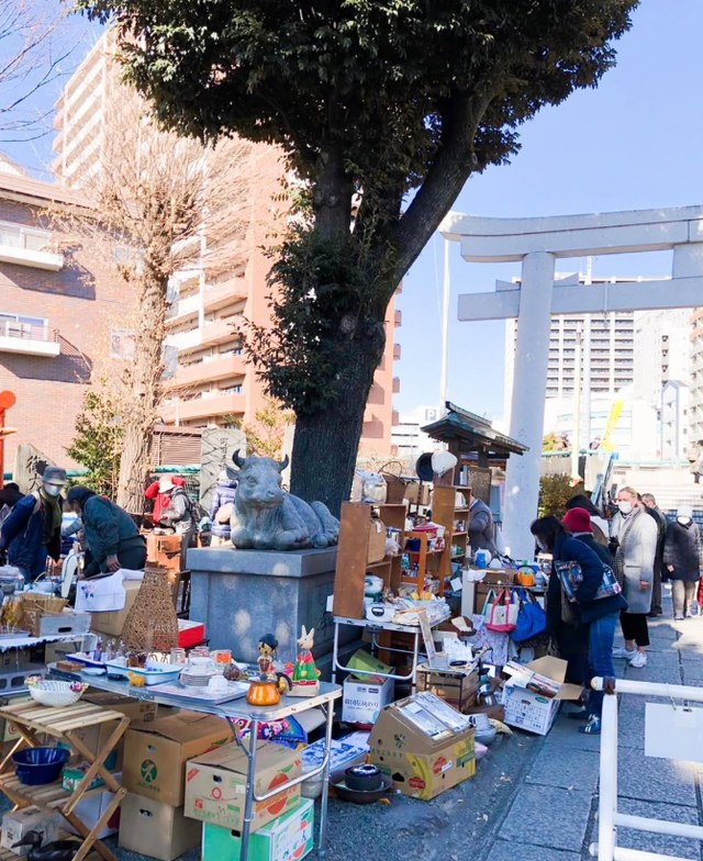 町田天満宮がらくた骨董市