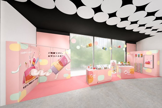 Ora² Feels お守りハミガキ ポップアップ @ @cosme TOKYO