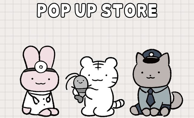 ホワイトタイガーとブラックタイガー POP UP STORE（渋谷モディ）